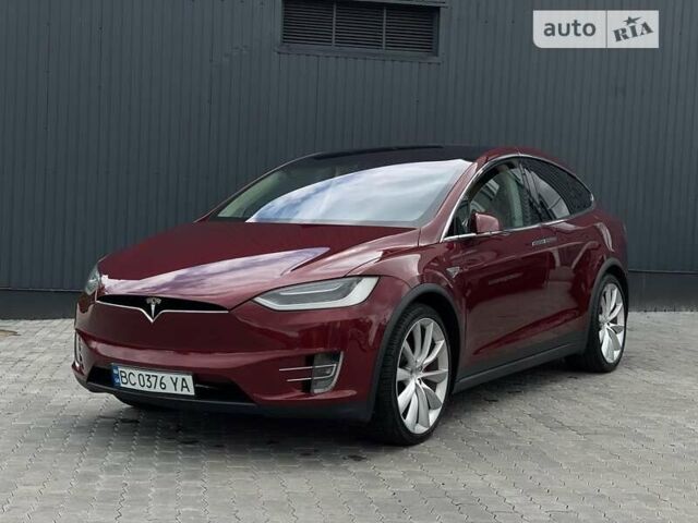 Красный Тесла Модель Х, объемом двигателя 0 л и пробегом 124 тыс. км за 21500 $, фото 1 на Automoto.ua