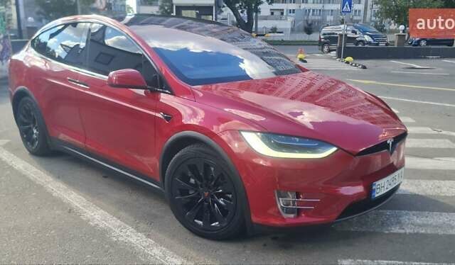Червоний Тесла Модель Х, об'ємом двигуна 0 л та пробігом 71 тис. км за 25000 $, фото 1 на Automoto.ua