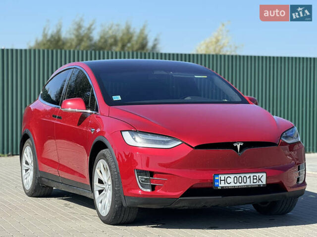 Червоний Тесла Модель Х, об'ємом двигуна 0 л та пробігом 137 тис. км за 25999 $, фото 1 на Automoto.ua