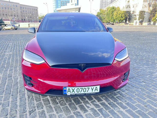 Червоний Тесла Модель Х, об'ємом двигуна 0 л та пробігом 82 тис. км за 28800 $, фото 1 на Automoto.ua