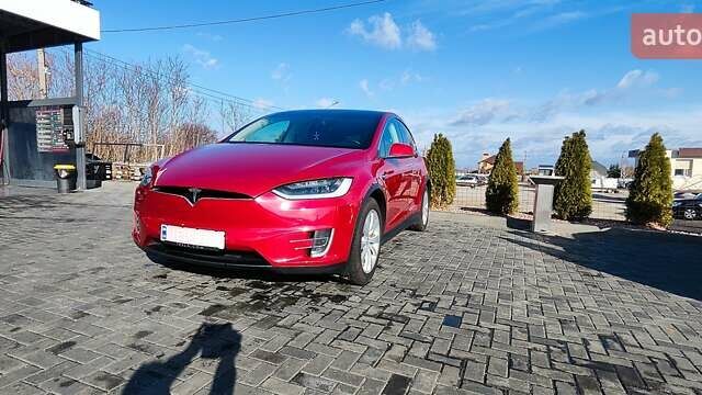 Червоний Тесла Модель Х, об'ємом двигуна 0 л та пробігом 187 тис. км за 24600 $, фото 1 на Automoto.ua