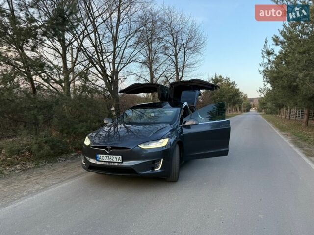 Сірий Тесла Модель Х, об'ємом двигуна 0 л та пробігом 105 тис. км за 22000 $, фото 1 на Automoto.ua