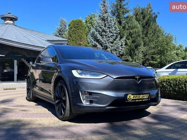 Серый Тесла Модель Х, объемом двигателя 0 л и пробегом 170 тыс. км за 28200 $, фото 1 на Automoto.ua