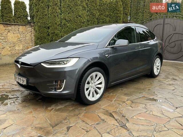 Серый Тесла Модель Х, объемом двигателя 0 л и пробегом 92 тыс. км за 26499 $, фото 1 на Automoto.ua