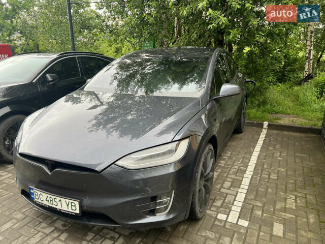 Сірий Тесла Модель Х, об'ємом двигуна 0 л та пробігом 44 тис. км за 44250 $, фото 1 на Automoto.ua