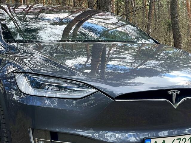 Сірий Тесла Модель Х, об'ємом двигуна 0 л та пробігом 53 тис. км за 38000 $, фото 1 на Automoto.ua