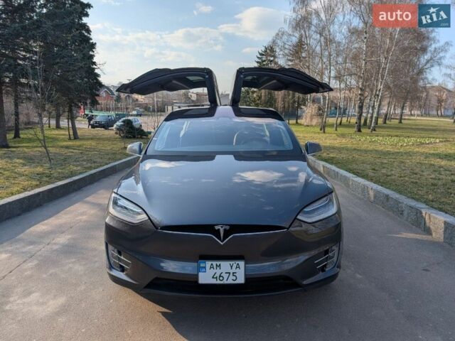 Сірий Тесла Модель Х, об'ємом двигуна 0 л та пробігом 99 тис. км за 28500 $, фото 1 на Automoto.ua