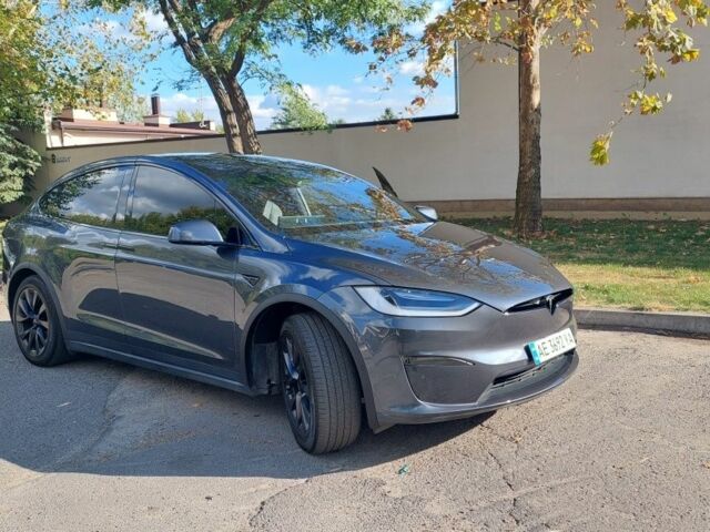 Сірий Тесла Модель Х, об'ємом двигуна 0 л та пробігом 42 тис. км за 46000 $, фото 1 на Automoto.ua