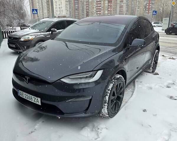 Серый Тесла Модель Х, объемом двигателя 0 л и пробегом 86 тыс. км за 45000 $, фото 1 на Automoto.ua