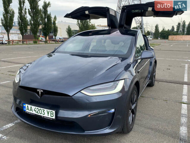 Сірий Тесла Модель Х, об'ємом двигуна 0 л та пробігом 17 тис. км за 46800 $, фото 1 на Automoto.ua