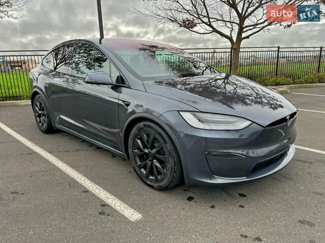 Серый Тесла Модель Х, объемом двигателя 0 л и пробегом 37 тыс. км за 17000 $, фото 1 на Automoto.ua