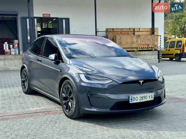 Сірий Тесла Модель Х, об'ємом двигуна 0 л та пробігом 34 тис. км за 46000 $, фото 1 на Automoto.ua