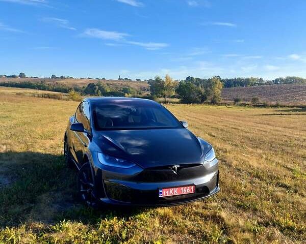 Серый Тесла Модель Х, объемом двигателя 0 л и пробегом 10 тыс. км за 52000 $, фото 1 на Automoto.ua