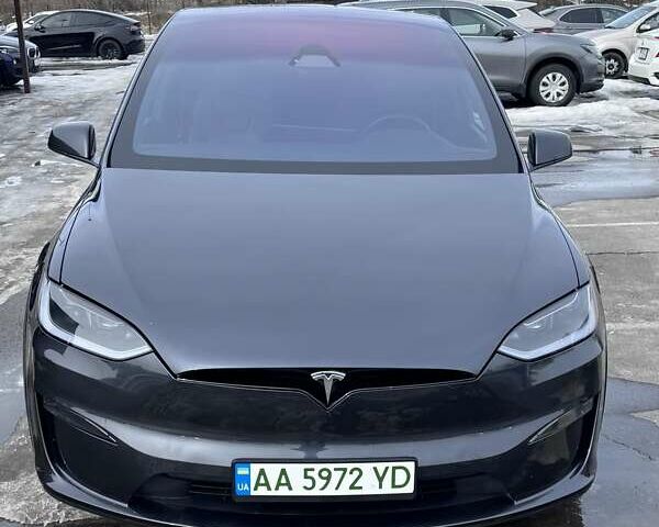 Серый Тесла Модель Х, объемом двигателя 0 л и пробегом 18 тыс. км за 56000 $, фото 1 на Automoto.ua