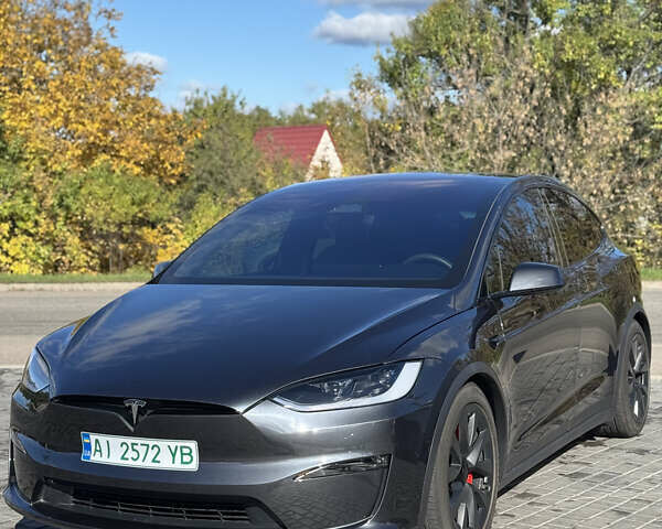 Тесла Модель Х 2024 у Києві на Automoto.ua Сірий Тесла Модель Х, об'ємом двигуна 0 л та пробігом 6 тис. км за 66300 $, фото 1 на Automoto.ua
