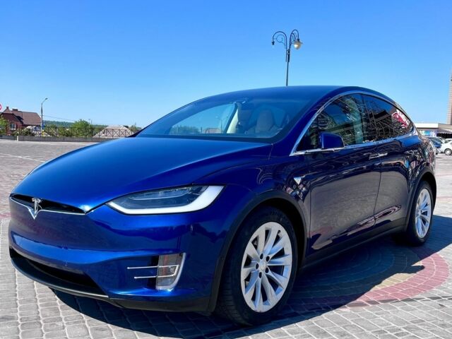 Синій Тесла Модель Х, об'ємом двигуна 0 л та пробігом 121 тис. км за 25999 $, фото 1 на Automoto.ua