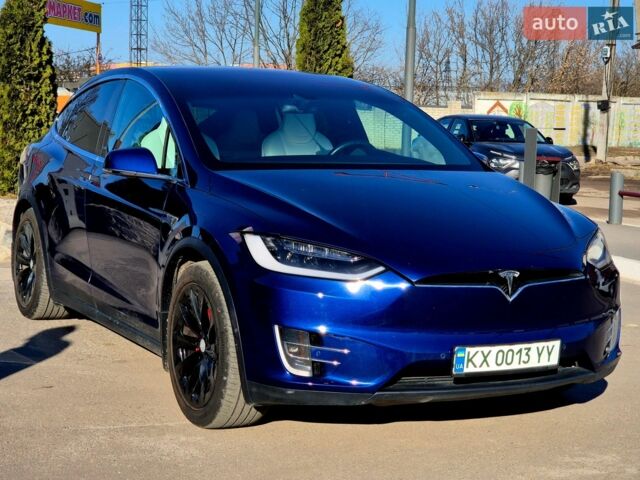 Синій Тесла Модель Х, об'ємом двигуна 0 л та пробігом 191 тис. км за 20000 $, фото 1 на Automoto.ua