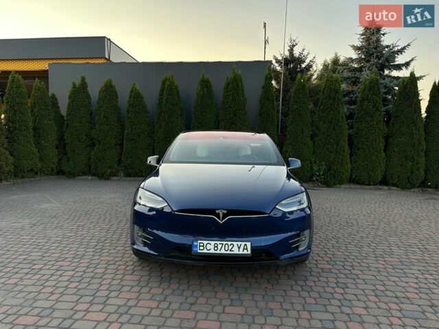 Синій Тесла Модель Х, об'ємом двигуна 0 л та пробігом 129 тис. км за 16100 $, фото 1 на Automoto.ua