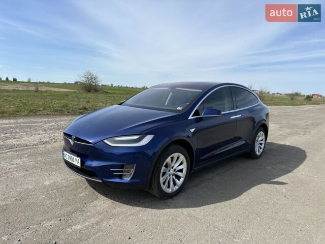 Синий Тесла Модель Х, объемом двигателя 0 л и пробегом 143 тыс. км за 18000 $, фото 1 на Automoto.ua