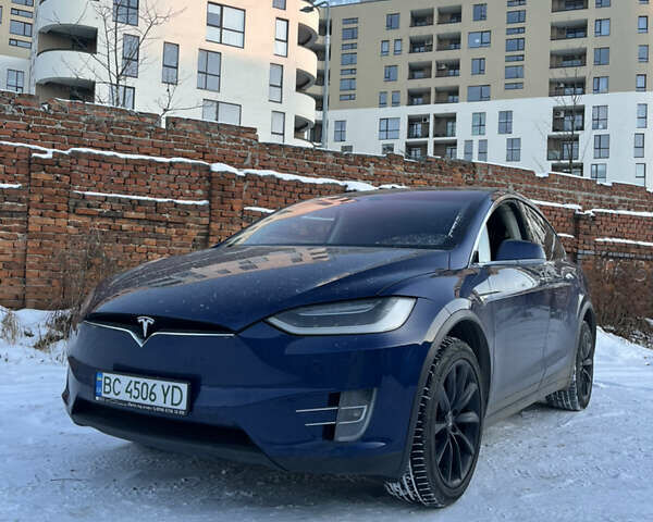 Синій Тесла Модель Х, об'ємом двигуна 0 л та пробігом 296 тис. км за 18900 $, фото 1 на Automoto.ua