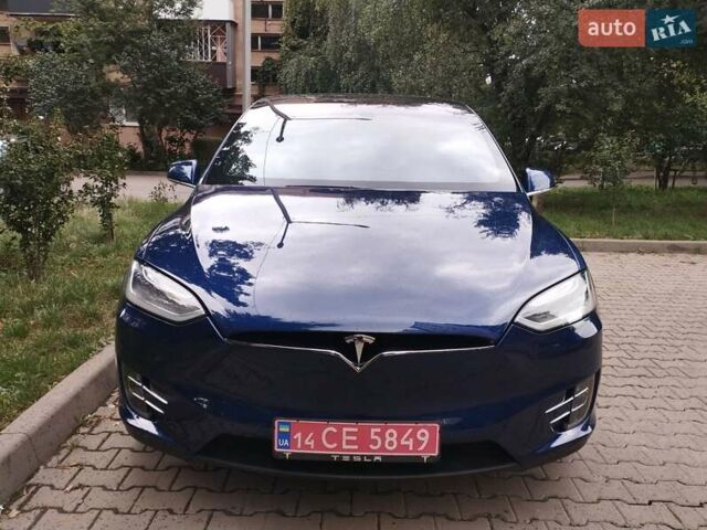Синий Тесла Модель Х, объемом двигателя 0 л и пробегом 156 тыс. км за 19900 $, фото 1 на Automoto.ua
