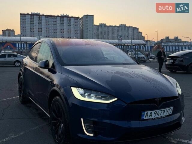 Синий Тесла Модель Х, объемом двигателя 0 л и пробегом 191 тыс. км за 18000 $, фото 1 на Automoto.ua