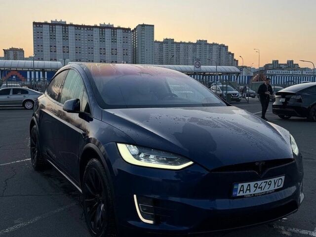 Синий Тесла Модель Х, объемом двигателя 0 л и пробегом 199 тыс. км за 18500 $, фото 1 на Automoto.ua