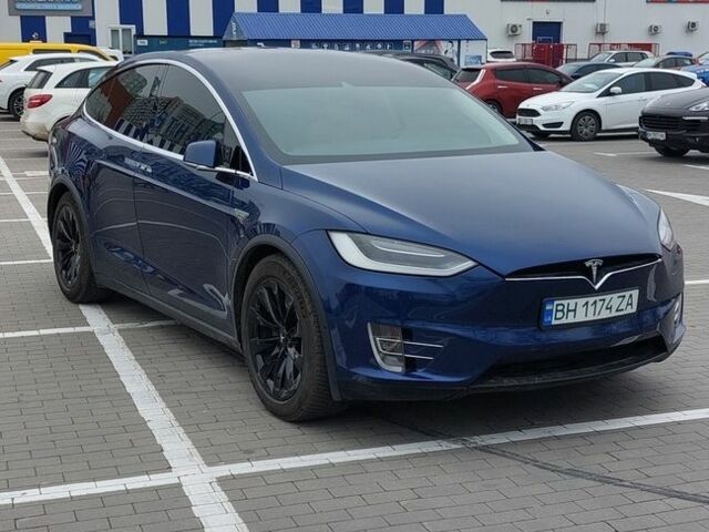 Синій Тесла Модель Х, об'ємом двигуна 0 л та пробігом 100 тис. км за 24000 $, фото 1 на Automoto.ua