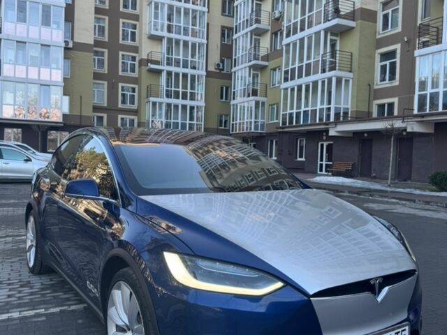 Синій Тесла Модель Х, об'ємом двигуна 0 л та пробігом 122 тис. км за 24000 $, фото 1 на Automoto.ua