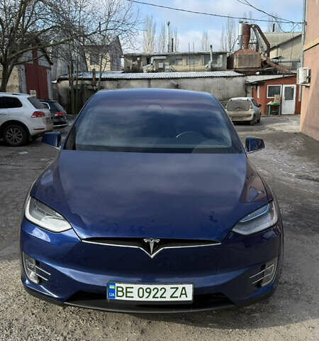 Синій Тесла Модель Х, об'ємом двигуна 0 л та пробігом 172 тис. км за 23999 $, фото 1 на Automoto.ua
