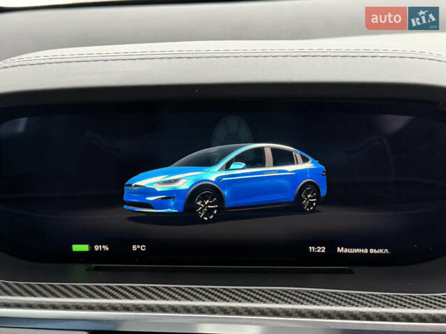 Синий Тесла Модель Х, объемом двигателя 0 л и пробегом 89 тыс. км за 42000 $, фото 1 на Automoto.ua