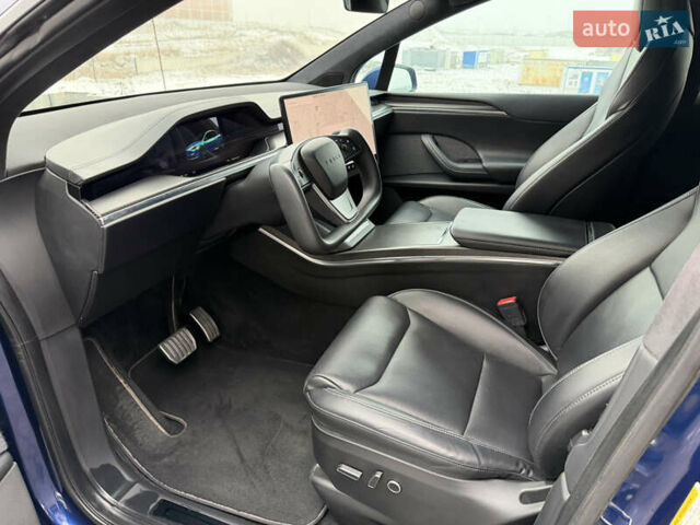 Синий Тесла Модель Х, объемом двигателя 0 л и пробегом 87 тыс. км за 42000 $, фото 1 на Automoto.ua