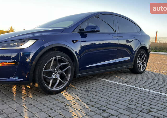 Синій Тесла Модель Х, об'ємом двигуна 0 л та пробігом 32 тис. км за 49000 $, фото 1 на Automoto.ua