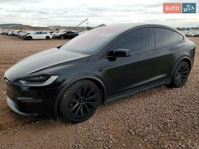 Синий Тесла Модель Х, объемом двигателя 0 л и пробегом 124 тыс. км за 14900 $, фото 1 на Automoto.ua