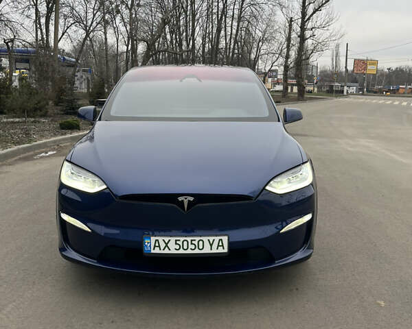 Синій Тесла Модель Х, об'ємом двигуна 0 л та пробігом 31 тис. км за 51000 $, фото 1 на Automoto.ua
