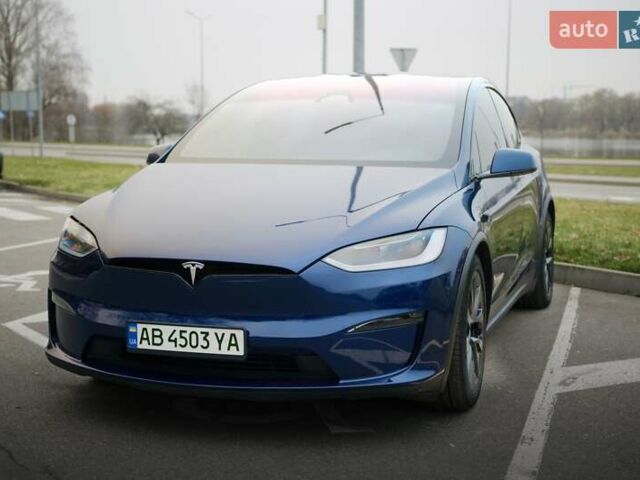 Синій Тесла Модель Х, об'ємом двигуна 0 л та пробігом 10 тис. км за 58000 $, фото 1 на Automoto.ua
