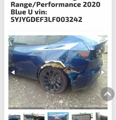 Синий Тесла Другая, объемом двигателя 0 л и пробегом 84 тыс. км за 24500 $, фото 1 на Automoto.ua