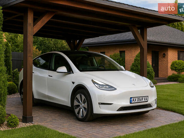 Белый Тесла Model Y, объемом двигателя 0 л и пробегом 116 тыс. км за 21700 $, фото 1 на Automoto.ua