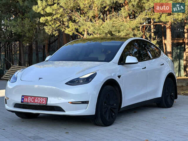 Белый Тесла Model Y, объемом двигателя 0 л и пробегом 118 тыс. км за 21700 $, фото 1 на Automoto.ua