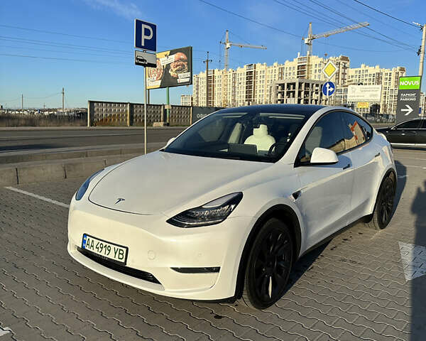 Белый Тесла Model Y, объемом двигателя 0 л и пробегом 63 тыс. км за 31900 $, фото 1 на Automoto.ua