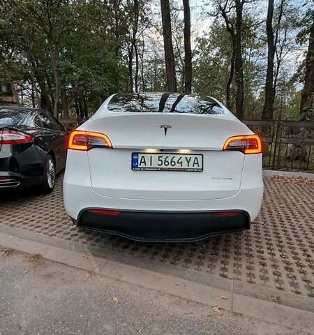 Білий Тесла Model Y, об'ємом двигуна 0 л та пробігом 84 тис. км за 21900 $, фото 1 на Automoto.ua