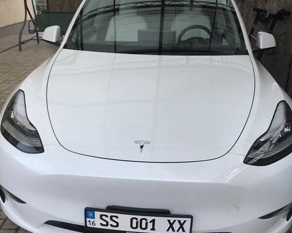 Белый Тесла Model Y, объемом двигателя 0 л и пробегом 31 тыс. км за 30000 $, фото 1 на Automoto.ua