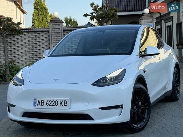 Белый Тесла Model Y, объемом двигателя 0 л и пробегом 78 тыс. км за 26800 $, фото 1 на Automoto.ua