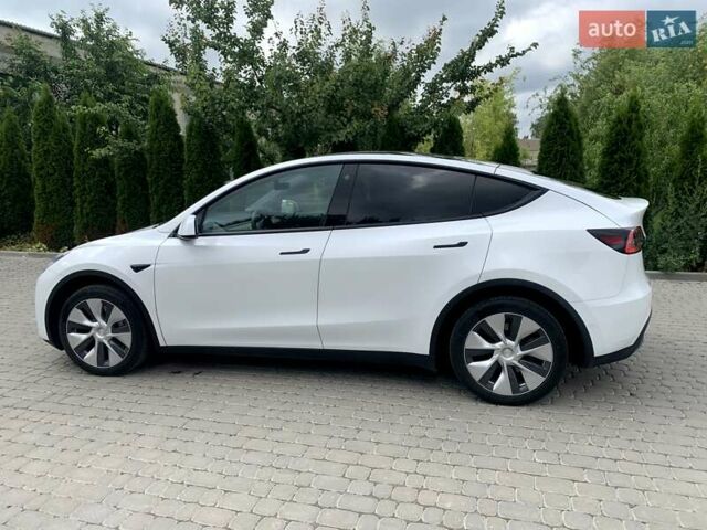Белый Тесла Model Y, объемом двигателя 0 л и пробегом 40 тыс. км за 28600 $, фото 1 на Automoto.ua