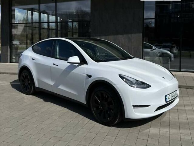 Білий Тесла Model Y, об'ємом двигуна 0 л та пробігом 59 тис. км за 37600 $, фото 1 на Automoto.ua