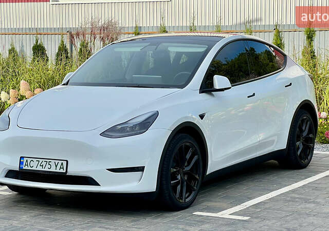 Белый Тесла Model Y, объемом двигателя 0 л и пробегом 67 тыс. км за 22800 $, фото 1 на Automoto.ua