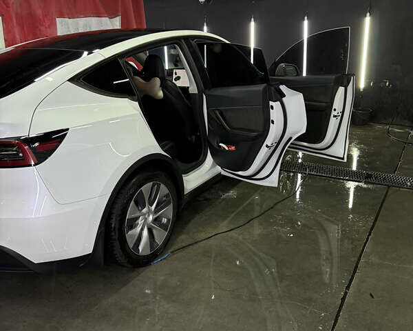 Білий Тесла Model Y, об'ємом двигуна 0 л та пробігом 65 тис. км за 24000 $, фото 1 на Automoto.ua