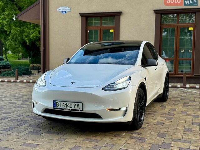 Білий Тесла Model Y, об'ємом двигуна 0 л та пробігом 155 тис. км за 21500 $, фото 1 на Automoto.ua