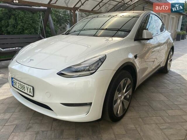 Белый Тесла Model Y, объемом двигателя 0 л и пробегом 20 тыс. км за 30000 $, фото 1 на Automoto.ua
