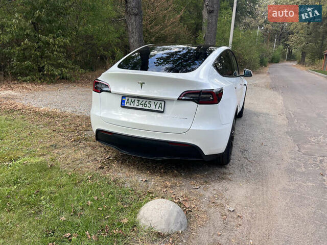 Белый Тесла Model Y, объемом двигателя 0 л и пробегом 16 тыс. км за 29990 $, фото 1 на Automoto.ua